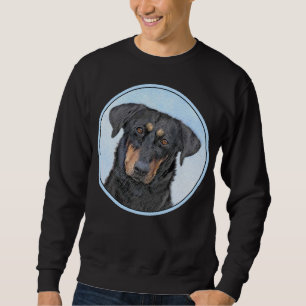 Beauceron-schildering - Kute Original Dog Art Trui
