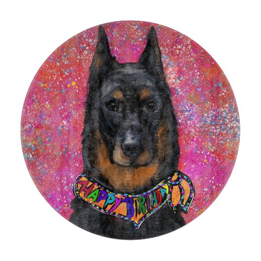 Beauceron Snijplank (Voorkant)