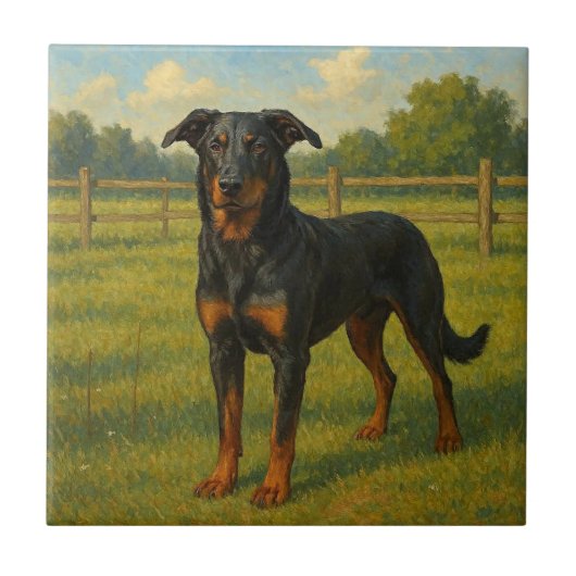 Beauceron Tegeltje (Voorkant)