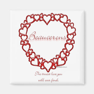Beauceron True Love Magneet