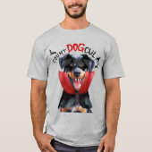 Beauceron Vampire Dog Funny Halloween T-shirt (Voorkant)