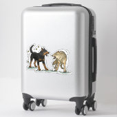 Beauceron - Werk Sticker (Koffer)