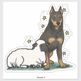 Beauceron - Werkende Autodecal Sticker
