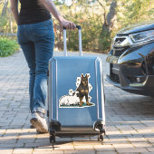 Beauceron - Werkende Autodecal Sticker (Koffer Insitu)