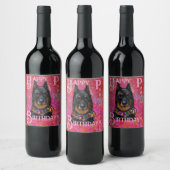 Beauceron Wijn Etiket (Flessen)
