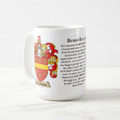 Beauchamp, de Oorsprong, de Betekenis en de rest Koffiemok (Voorkant links)