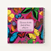 Beaucoup Butterflies! Recept Notitieboek (Achterkant)