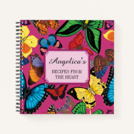 Beaucoup Butterflies! Recept Notitieboek