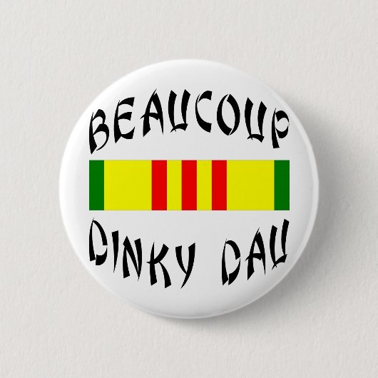 Beaucoup Dinky Dau Vietnam Ronde Button 5,7 Cm (Voorkant)