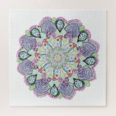 Beauece Garden Doily Mandala Art Legpuzzel (Horizontaal)