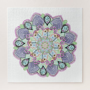Beauece Garden Doily Mandala Art Legpuzzel