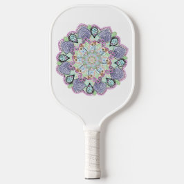 Beauece Garden Doily Mandala Art Pickleball Paddle