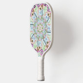 Beauece Garden Doily Mandala Art Pickleball Paddle (Links)