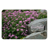 Beauece Rock Garden Gratitude Magneet (Horizontaal)