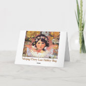 Beauely Angel-kinderkaart Feestdagen Kaart (Achterkant)