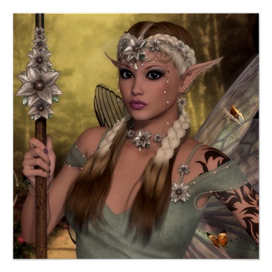 Beauely Brown Elf Poster (Voorkant)