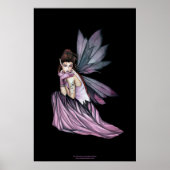 Beaufitul Gothic Fairy Poster van Molly Harrison (Voorkant)