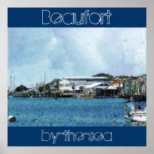 Beaufort, bij het zee poster