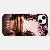 Beaufort Bossen Memorial Bridge op Sunset Case-Mate iPhone Case (Achterkant (horizontaal))