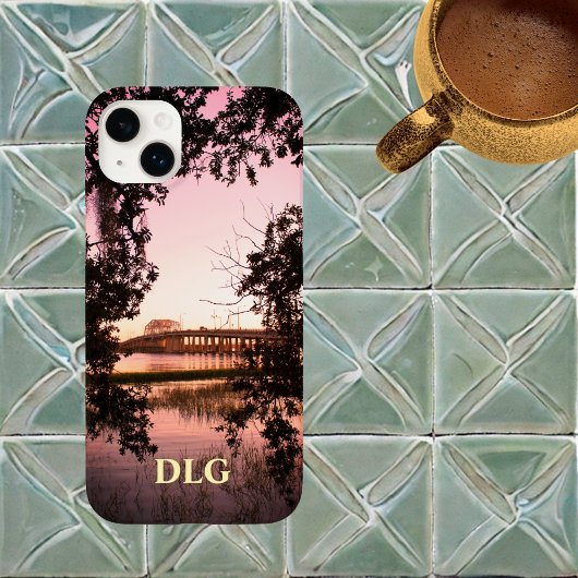 Beaufort Bossen Memorial Bridge op Sunset Case-Mate iPhone Case