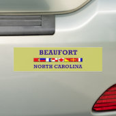 Beaufort Bumpersticker (Op auto)