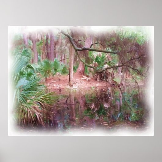 Beaufort By the Beach olieverfschilderij Digitale Poster (Voorkant)