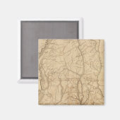 Beaufort District, South Carolina Magneet (Voorkant / Achterkant)