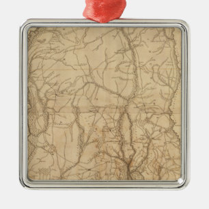 Beaufort District, South Carolina Metalen Ornament
