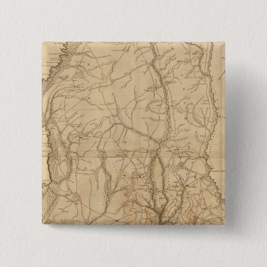 Beaufort District, South Carolina Vierkante Button 5,1 Cm (Voorkant)