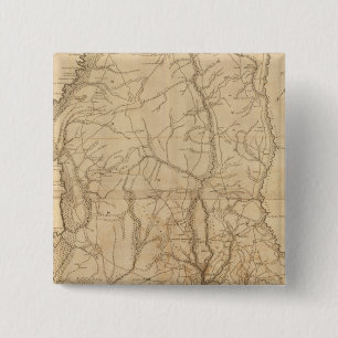 Beaufort District, South Carolina Vierkante Button 5,1 Cm