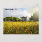 Beaufort North Carolina Historisch Home Reizen Briefkaart (Voorkant)