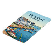 Beaufort North Carolina Magneet (Linkerzijde)
