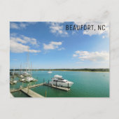 Beaufort North Carolina Reisfoto Briefkaart (Voorkant)