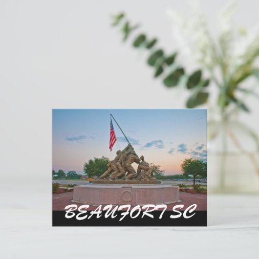 BEAUFORT SC BRIEFKAART (Staand voorkant)