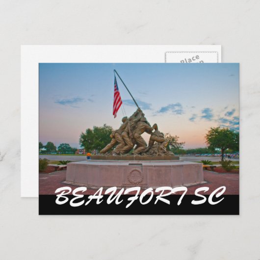 BEAUFORT SC BRIEFKAART (Voorkant / Achterkant)