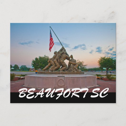 BEAUFORT SC BRIEFKAART (Voorkant)