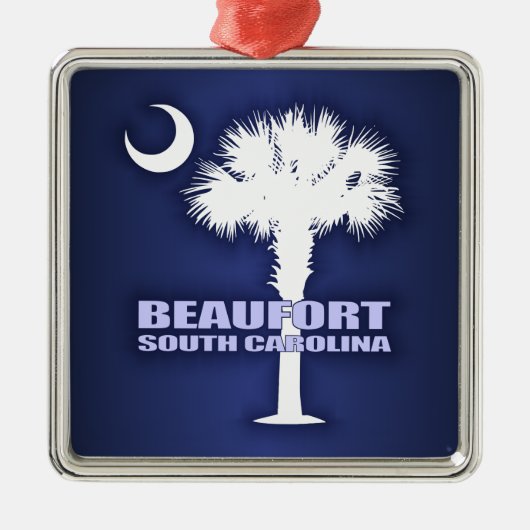 Beaufort SC (P&C) Metalen Ornament (Voorkant)