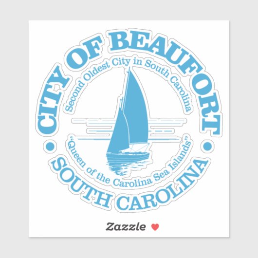 Beaufort SC (zeilboot) Sticker (Vel)