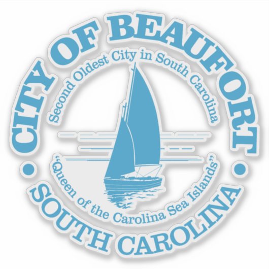 Beaufort SC (zeilboot) Sticker (Voorkant)
