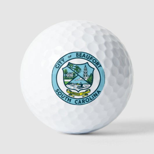 BEAUFORT SOUTH CAROLINA GOLFBALLEN (Voorkant)