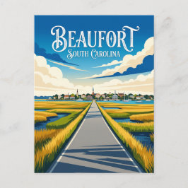 Beaufort USA Briefkaart