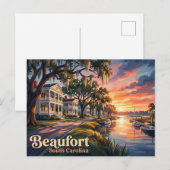 Beaufort USA Briefkaart (Voorkant / Achterkant)