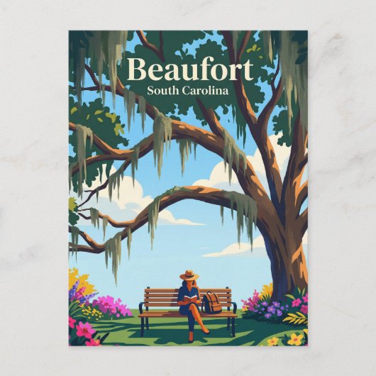 Beaufort Verenigde Staten Briefkaart (Voorkant)