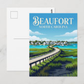 Beaufort Verenigde Staten Briefkaart (Voorkant / Achterkant)