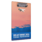 Beaufort Zee Canada Verenigde Staten reisposter Klembord (Rechts)
