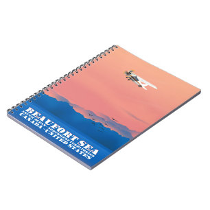 Beaufort Zee Canada Verenigde Staten reisposter Notitieboek