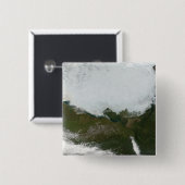 Beaufort Zee Vierkante Button 5,1 Cm (Voorkant /achterkant)