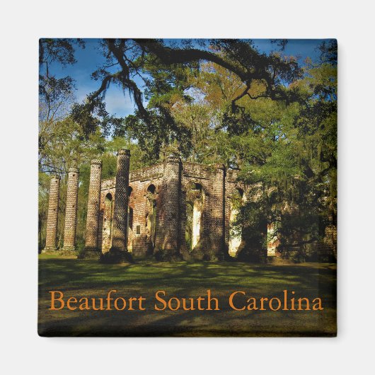 beaufort zuid carolina magnet (Voorkant)