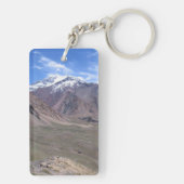 Beauful Acongagua National Park Uitzicht, Argentin Sleutelhanger (achterkant)