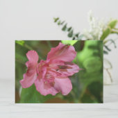 Beauful Alstroemeria Flower Invitation Kaart (Staand voorkant)